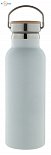 thermos 500ml double wall stainless steel, white, pore logo