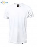 Sportovní tričko ekologické z PET lahví, bílé