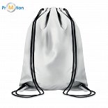 reflective bag with drawstring with logo printing