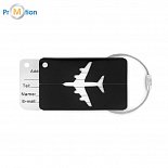 Aluminium luggage tag