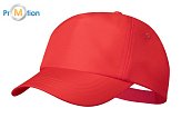 EKO baseballová čiapka s logom červená