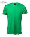 Športové tričko ekologické z PET fliaš, zelené