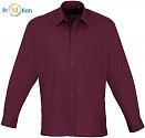 Premier | PR200 - Poplin shirt with long sleeves