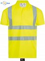 SOL'S | Signal Pro - Polo s bezpečnostními prvky neon yellow