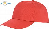 Result Headwear | RC080X - Polyesterová kšiltovka, 5 panelů red