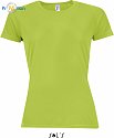SOL'S | Sporty Women - Dámské raglánové tričko apple green