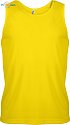 Kariban ProAct | PA441 - Pánské sportovní tričko bez rukávů true yellow