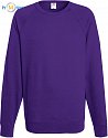 F.O.L. | Lightweight Raglan Sweat - Mikina purple