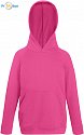 F.O.L. | Kids Lightweight Hooded Sweat - Dětská mikina s kapucí fuchsia