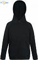 F.O.L. | Kids Lightweight Hooded Sweat - Dětská mikina s kapucí black