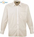 Premier | PR200 - Poplin shirt with long sleeves