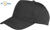 Result Headwear | RC084X - Kšiltovka, 5 panelů black