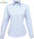 Premier | PR300 - Dámská popelínová košile s dlouhým rukávem light blue