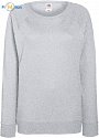 F.O.L. | Lady-Fit LW Raglan Sweat - Dámská mikina heather grey