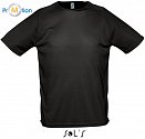 SOL'S | Sporty - Pánské raglánové tričko black