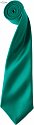Premier | PR750 - Saténová kravata "Colours" emerald