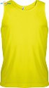 Kariban ProAct | PA441 - Pánské sportovní tričko bez rukávů fluorescent yellow