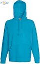 F.O.L. | Lightweight Hooded Sweat - Raglánová mikina s kapucí azure blue