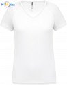 Kariban ProAct | PA477 - Ladies sport shirt with V neckline