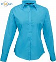 Premier | PR300 - Women&#39;s long-sleeved poplin shirt