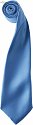 Premier | PR750 - Saténová kravata "Colours" mid blue
