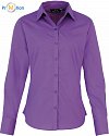 Premier | PR300 - Women&#39;s long-sleeved poplin shirt