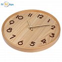 Wooden wall clock