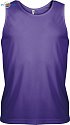 Kariban ProAct | PA441 - Pánské sportovní tričko bez rukávů violet