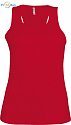 Kariban ProAct | PA442 - Dámské sportovní tričko bez rukávů red