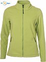 James & Nicholson | JN 781 - Dámská microfleece bunda lime green