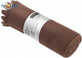 James & Nicholson | JN 957 - Fleece deka s prostřihy brown