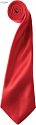 Premier | PR750 - Saténová kravata "Colours" red