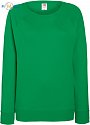 F.O.L. | Lady-Fit LW Raglan Sweat - Dámská mikina kelly green