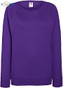 F.O.L. | Lady-Fit LW Raglan Sweat - Dámská mikina purple