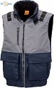 Result Work-Guard | R335X - Workwear Gilet "X-Over" navy/grey