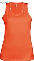Kariban ProAct | PA442 - Dámské sportovní tričko bez rukávů fluorescent orange