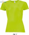 SOL'S | Sporty Women - Dámské raglánové tričko neon green