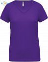 Kariban ProAct | PA477 - Dámské sportovní tričko s V výstřihem violet