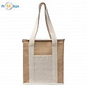 Jute cooler bag