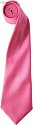 Premier | PR750 - Saténová kravata "Colours" fuchsia