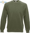 F.O.L. | Classic Raglan Sweat - Raglánová mikina classic olive