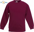 F.O.L. | Classic Kids Set-In Sweat - Dětská mikina burgundy