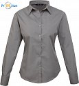 Premier | PR300 - Women&#39;s long-sleeved poplin shirt