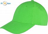 Result Headwear | RC081X - Kšiltovka s nízkým profilem, 6 panelů lime