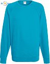 F.O.L. | Lightweight Raglan Sweat - Mikina azure blue