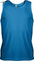 Kariban ProAct | PA441 - Pánské sportovní tričko bez rukávů aqua blue