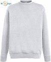 F.O.L. | Lightweight Set-In Sweat - Mikina heather grey