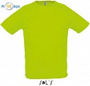 SOL'S | Sporty - Pánské raglánové tričko neon green