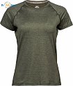 Tee Jays | 7021 - Dámské sportovní tričko "CoolDry" olive melange