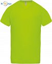 Kariban ProAct | PA476 - Men&#39;s Sports T-Shirt with V Neck